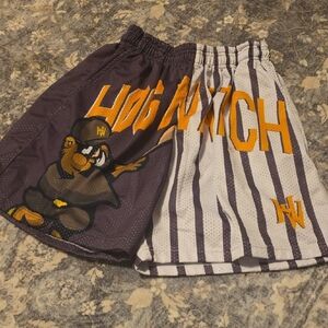 MLB Black and White Athletic Shorts